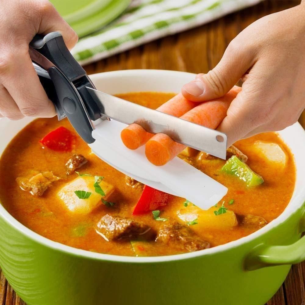 2 in 1 Kitchen Knife / Cleaver Cutters 🔪