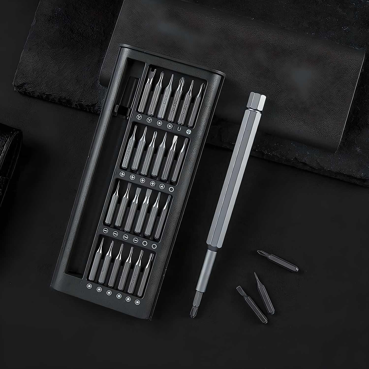 24-in-1 Precision Screwdriver Set – Compact, Durable & Magnetic 🛠️🔧