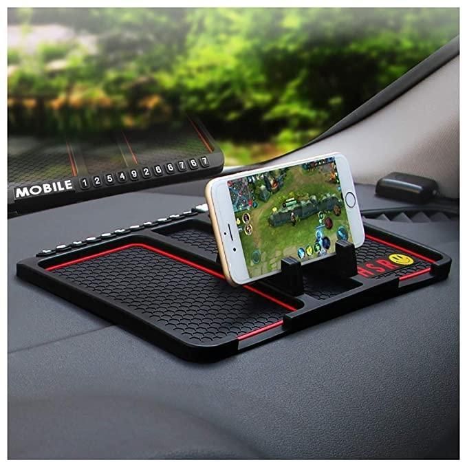 HSR Multifunction PhonE Holder | Anti-Slip Silicone Pad for Car Dashboard 📱