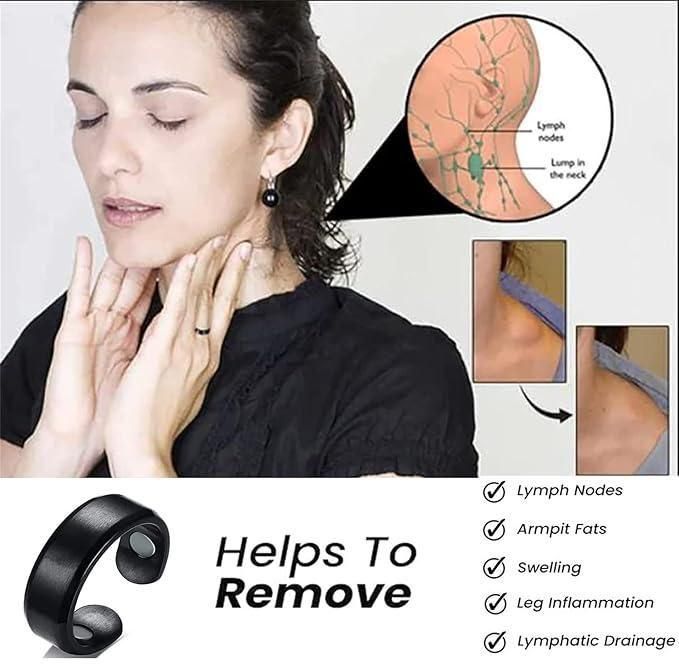 Lymphatic Drainage Therapeutic Magnetic Ring for Men & Women