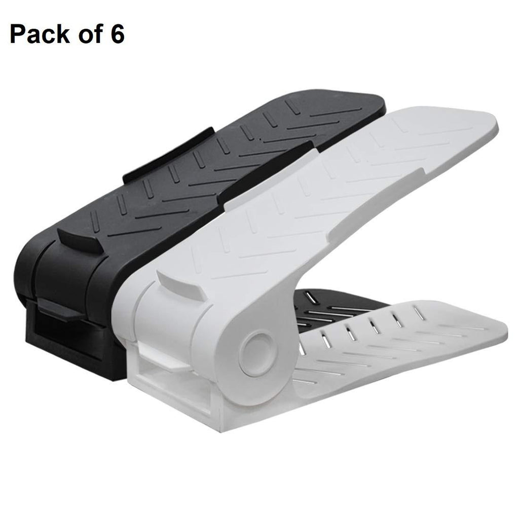 Shoe Rack Cabinets Storage Plastic Adjustable  ( 6 Pcs)