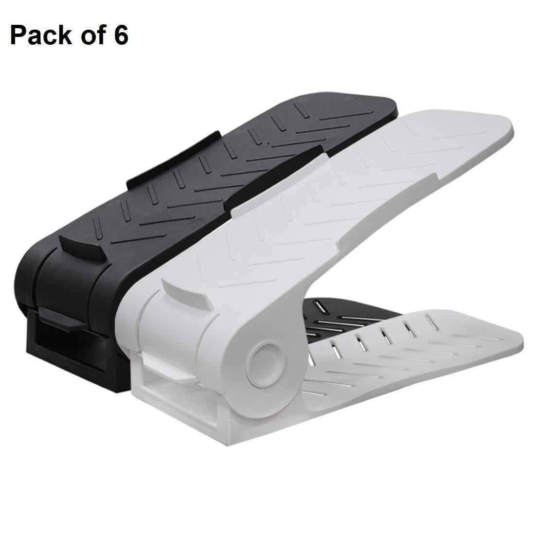 Shoe Rack Cabinets Storage Plastic Adjustable  ( 6 Pcs)