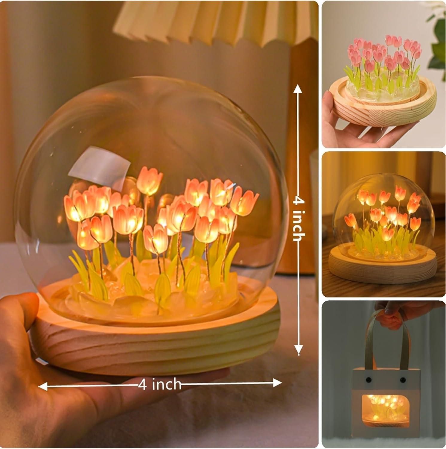 Round Tulip Light 🌷💡