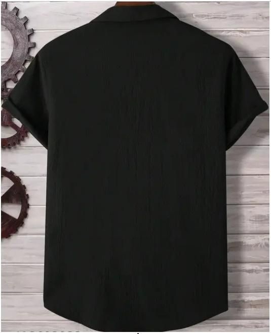 Men's Ice Silk Quick-Drying Shirt Black 🧊🖤
