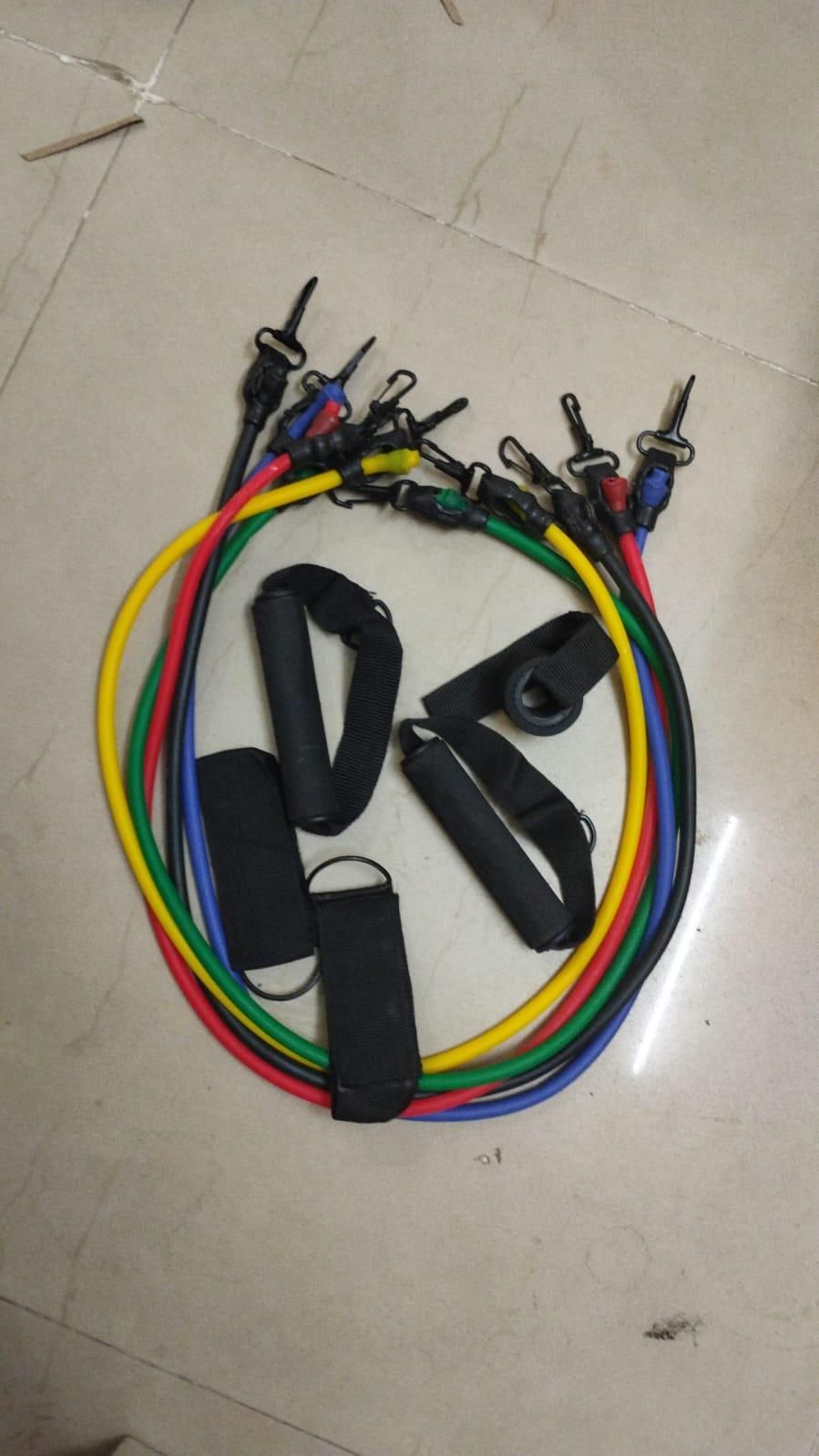 🔥 Resistance Band Set for Heavy Workout 💪