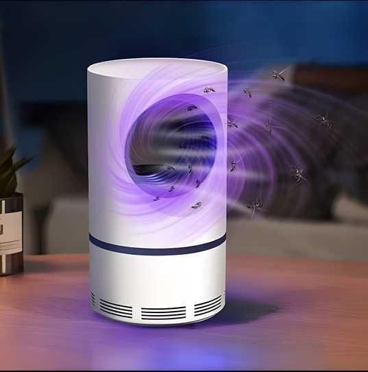 Electronic LED Mosquito Killer Trap Lamp with USB – Chemical-Free Insect Zapper ⚡🌙