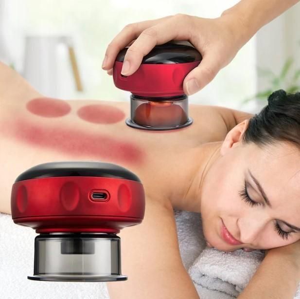 Electric Cupping Therapy Machine with 12-Level Temperature & Suction Control ⚡🔌