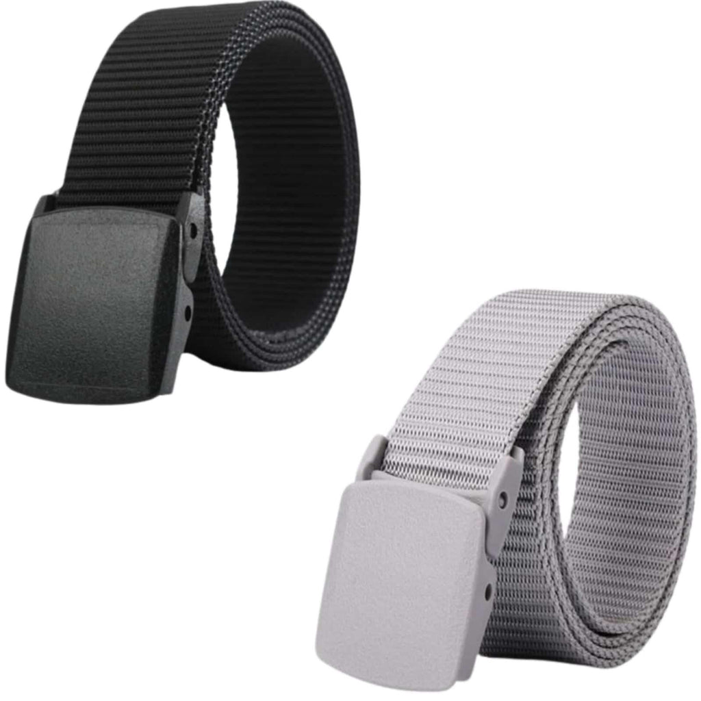 Unisex Canvas Belt Pack Of 2 👖🧢