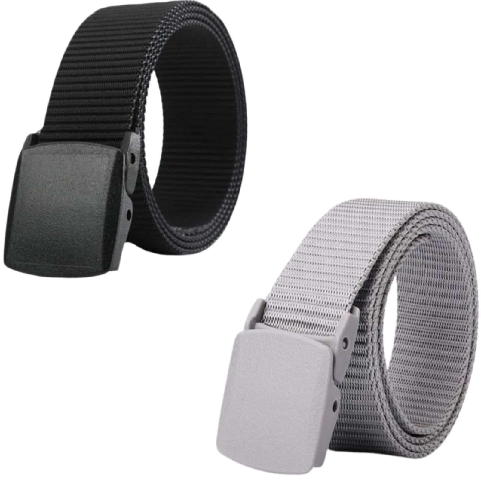 Unisex Canvas Belt Pack Of 2 👖🧢