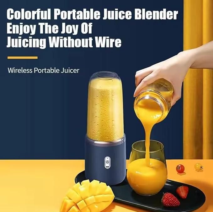 Small Portable Juicer – Rechargeable & USB Powered 🥤⚡