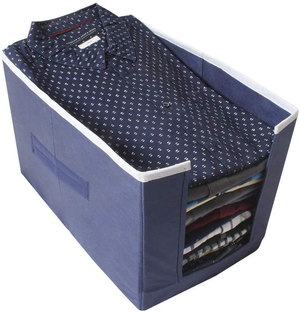 Cloth Organizer - Non Woven Foldable Cloth Organizer ( Pack of 3)