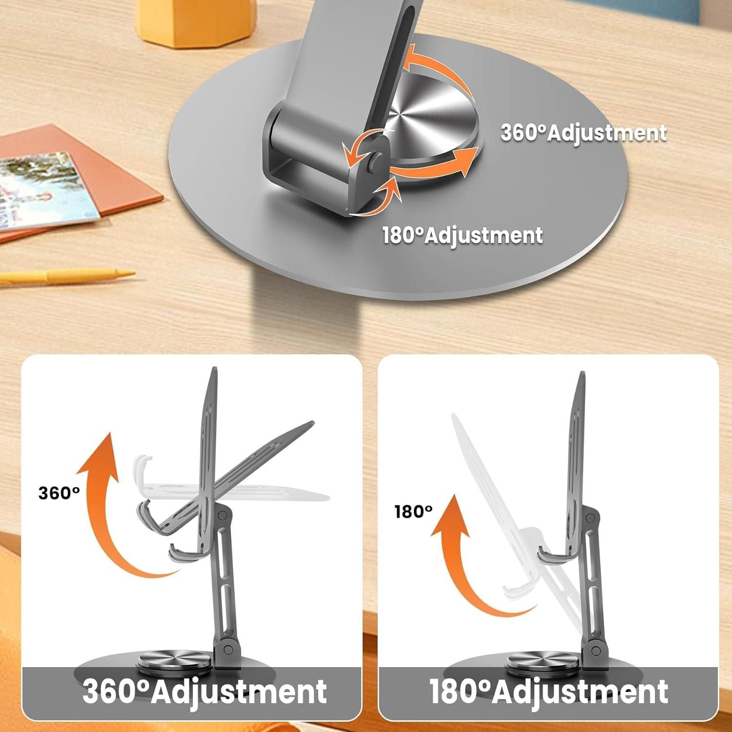 Aluminium 360° Rotatable Phone/Tablet Stand 📱🔄