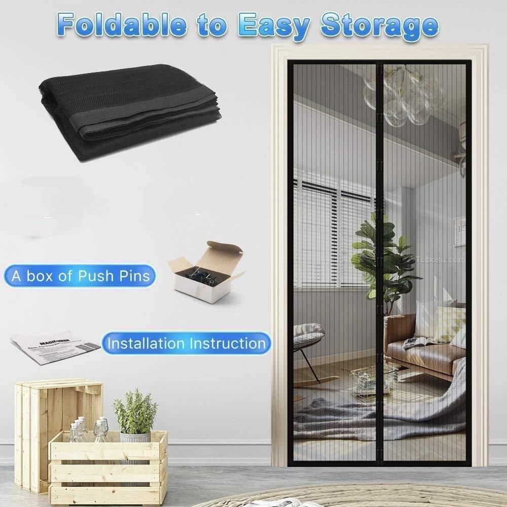 Foldable Mosquito Door Net (Assorted Color)