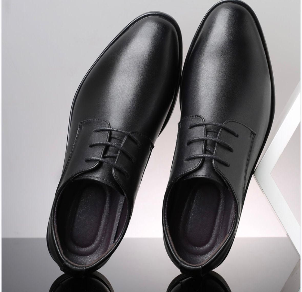 Men's Smart Formal Shoes – Black | Classic Elegance with Modern Comfort 👞