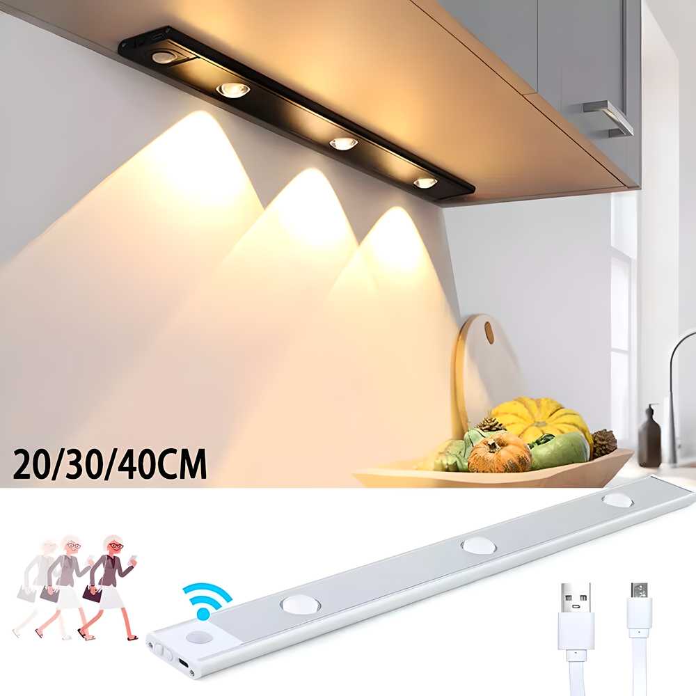 LED PIR Motion Light 💡 | Smart Cabinet Lighting | USB Powered 🔌