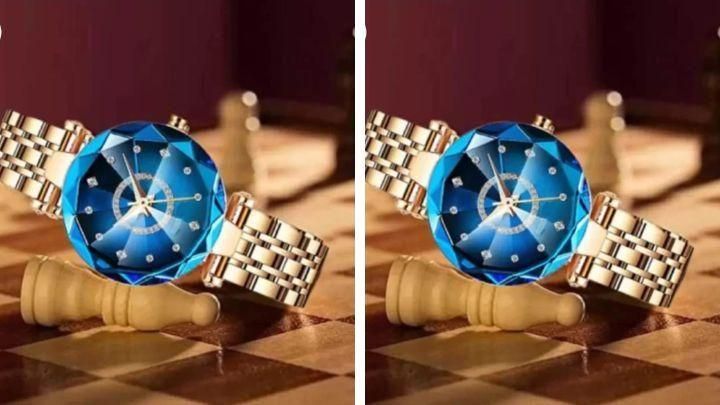 Women's Beautiful Diamond Shape Watch (Pack of 2) ✨