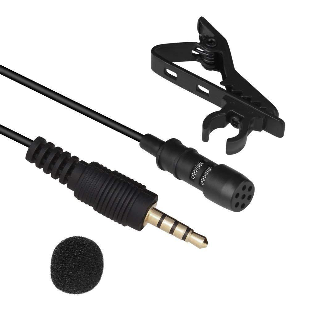 Dynamic USB Lapel Lavalier Microphone – For YouTube, Interviews & Recording (Black) 🎤💻