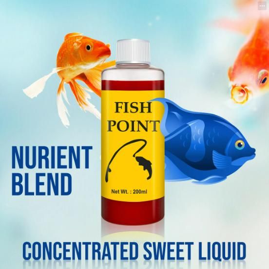 FISH POINT - NATURAL BAIT FOR FISH 200ML (Pack of 2)
