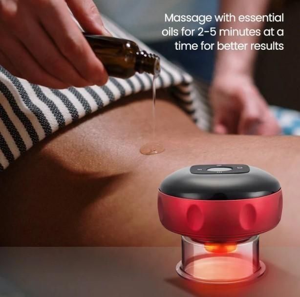 Electric Cupping Therapy Machine with 12-Level Temperature & Suction Control ⚡🔌