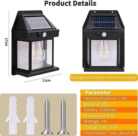 Solar Light Outdoor Wall Light 🌞💡