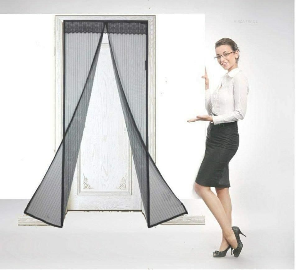 Foldable Mosquito Door Net (Assorted Color)